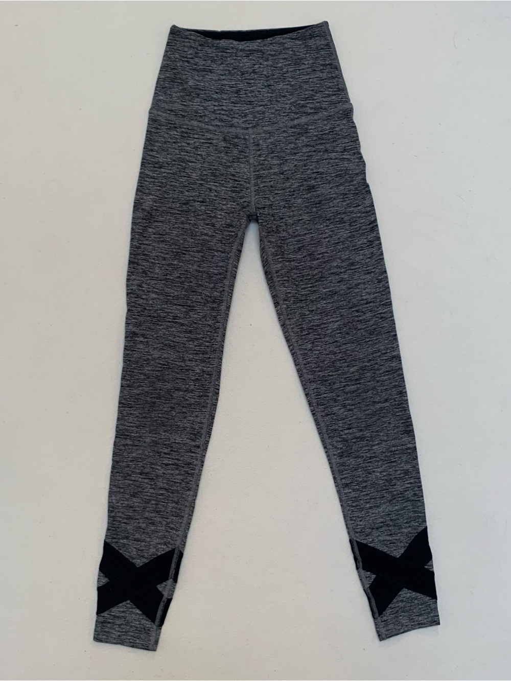 Beyond Yoga x Big Thing Performance Leggings Gray Heathered Spacedye Women’s XS